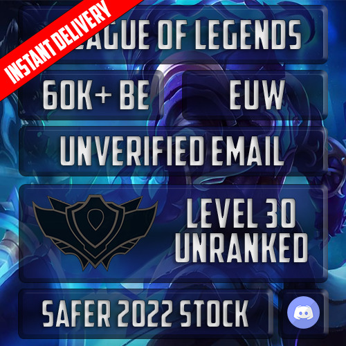 Buy League of Legends Account - LoL Smurf Account For Sale