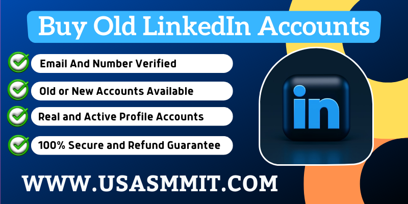 Buy Linkedin Accounts - % Real Safe, PVA, &