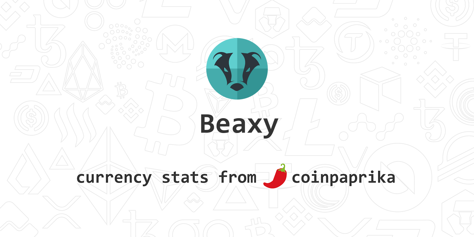 Beaxy Token Price, Info, BXY to USD converter