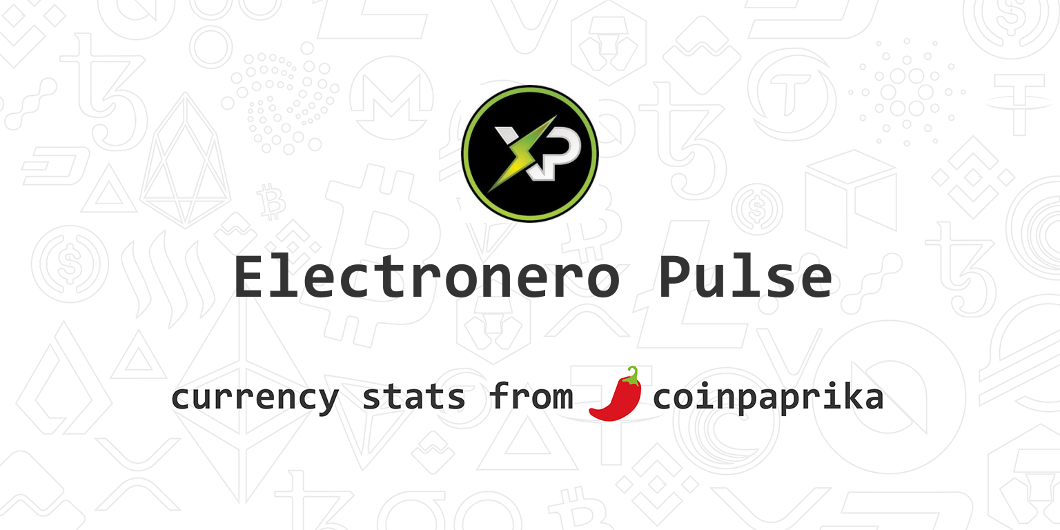 [$ETNXP] Electronero Pulse · GitHub