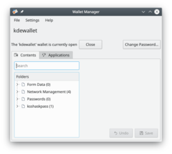KWallet - openSUSE Wiki
