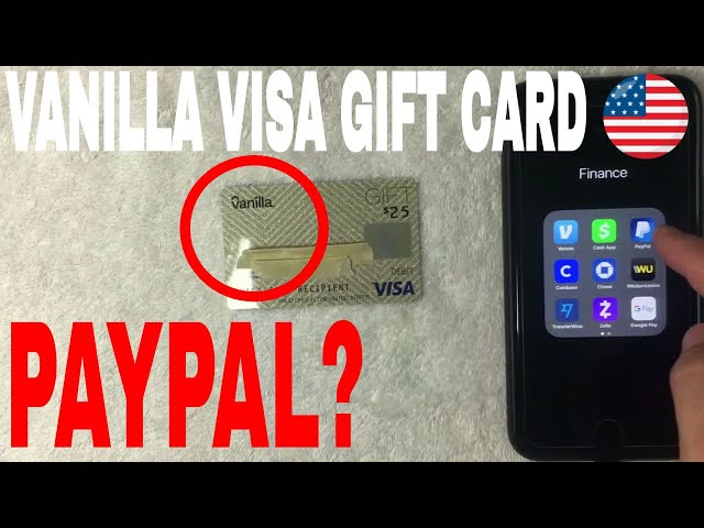 Vanilla gift card - PayPal Community