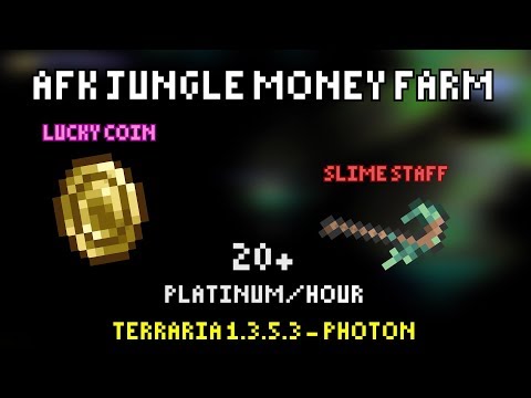 Guide : How to make an effective Araipama Lucky Coin Farm | Terraria Amino Amino