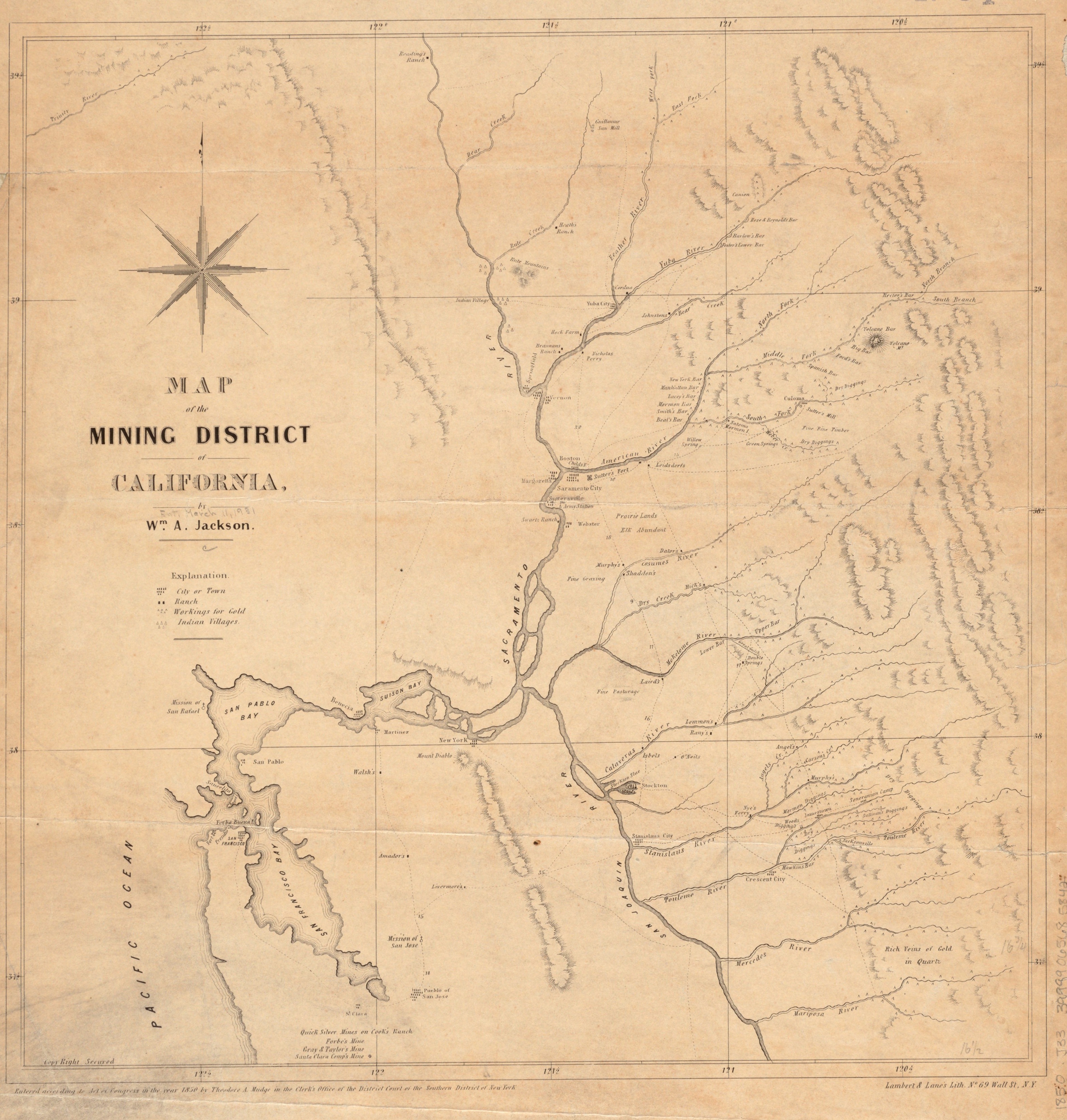 Mining Camp Map