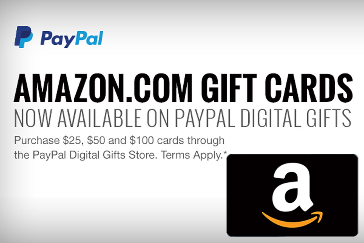 Amazon Digital Gift Card - PayPal Community