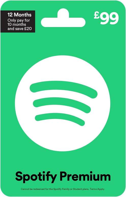 🥇30 GBP Gift Card (UK) (Spotify) | VidaPlayer