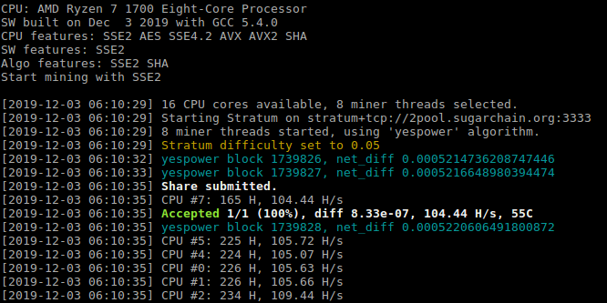 cniweb/cpuminer-opt-docker: This is a multi-threaded CPU miner.