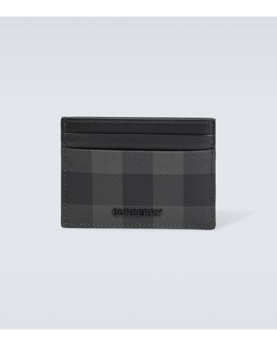 Burberry 'exaggerated check' bi-fold wallet available on SUGAR - 