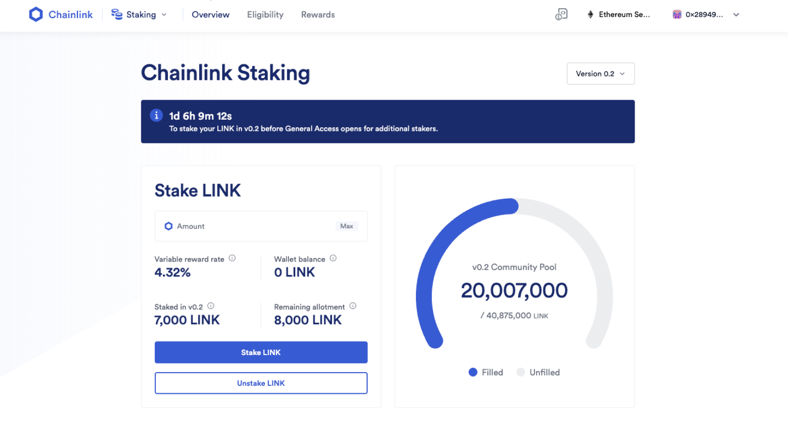 Chainlink (LINK) Announces Next Big Step in Staking Progress