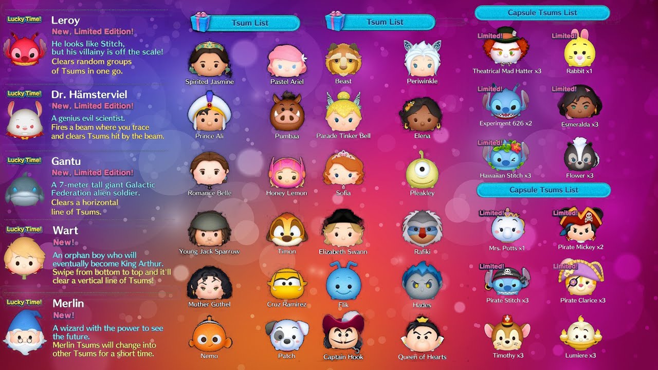 Disney Tsum Tsum | Disney Adventures | Page 2