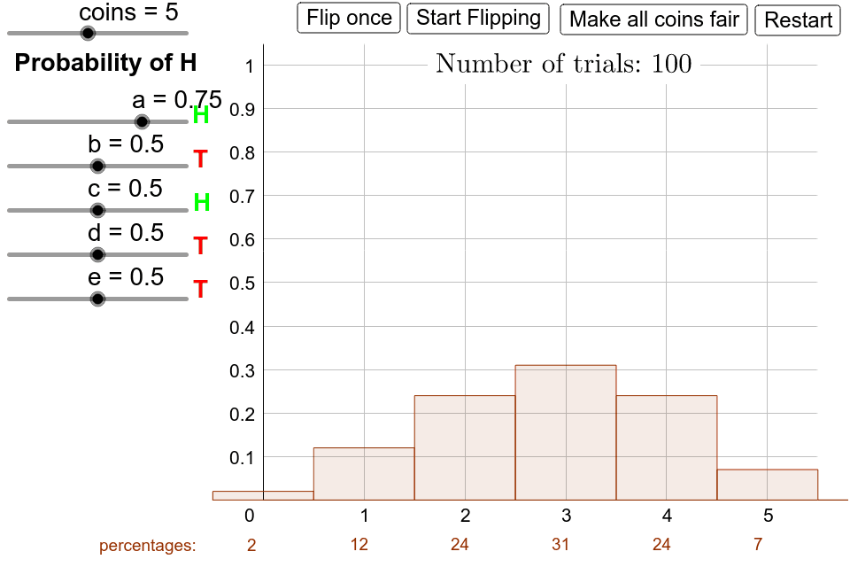 Coin Toss Runs Calculator