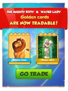 Golden Cards from the Chests in Coin Master