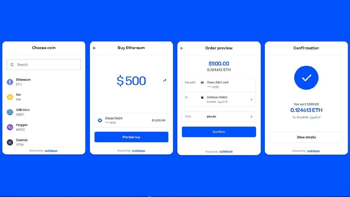 Coinbase Allows Users to Fund Wallets From Chrome Extension