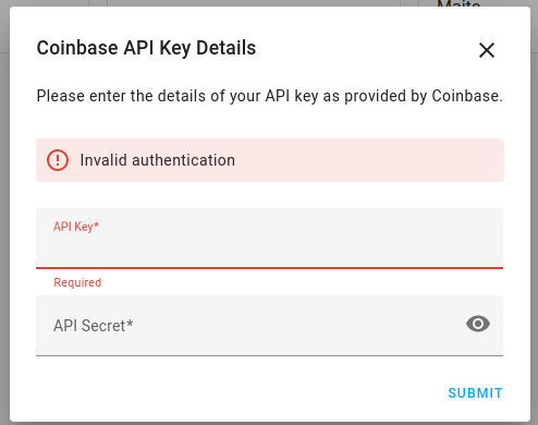 Invalid API Key · Issue # · coinbase/coinbase-pro-node · GitHub