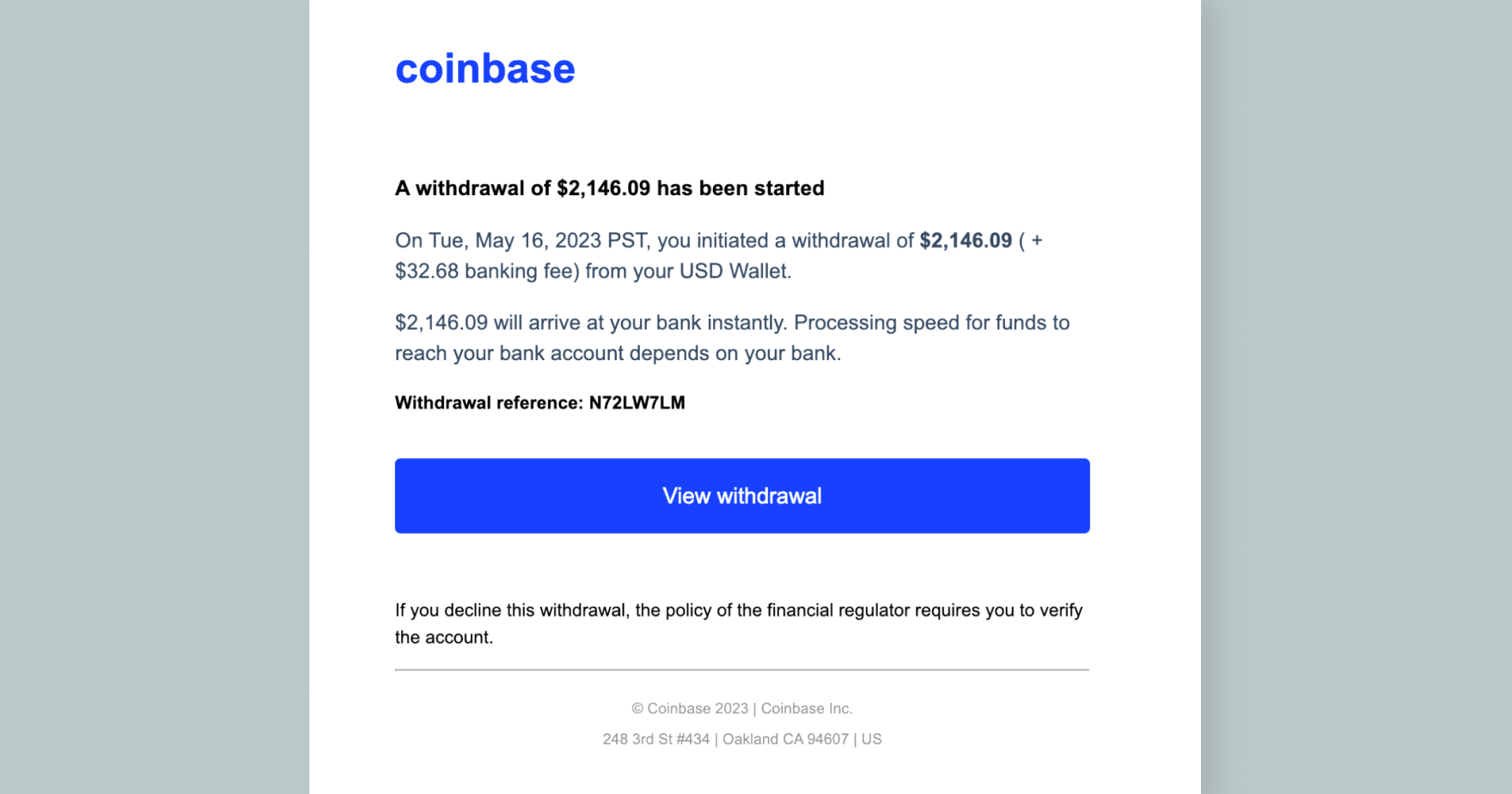 Coinbase Email Verification Spam: How to Identify and Avoid It