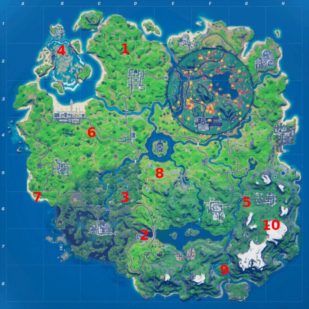 All Fortnite Season 3 Week 6 XP Coin Locations