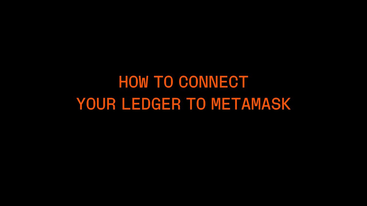 How to Connect Ledger to MetaMask - Dappgrid