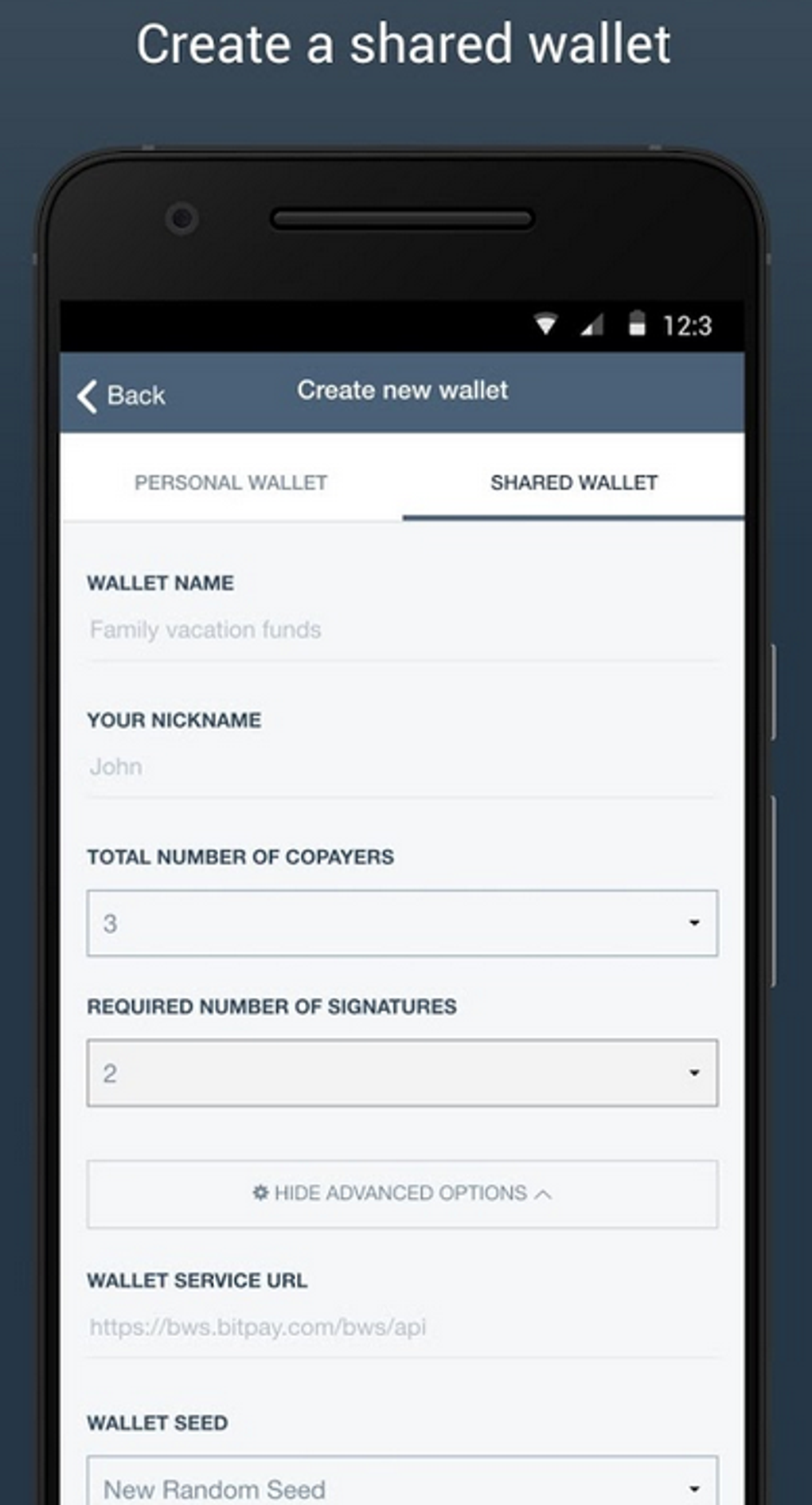 Copay Bitcoin Wallet for Android - Download