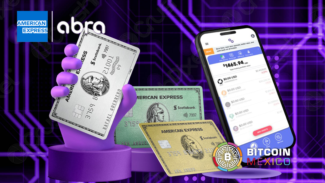 Abra announces US crypto rewards credit card on Amex network