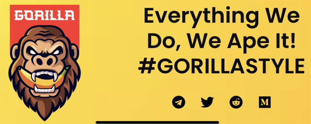 Crypto Gorillas (GORILLA) Token Methods | Binance (BNB) Smart Chain Mainnet