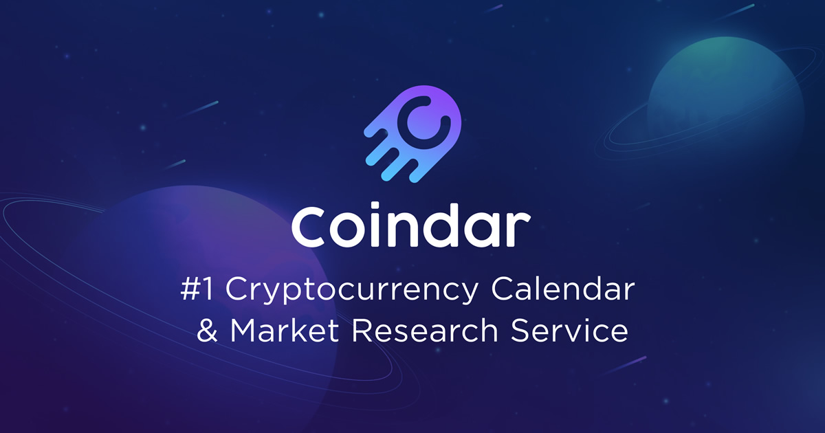 Coindar — Cryptocurrency Calendar