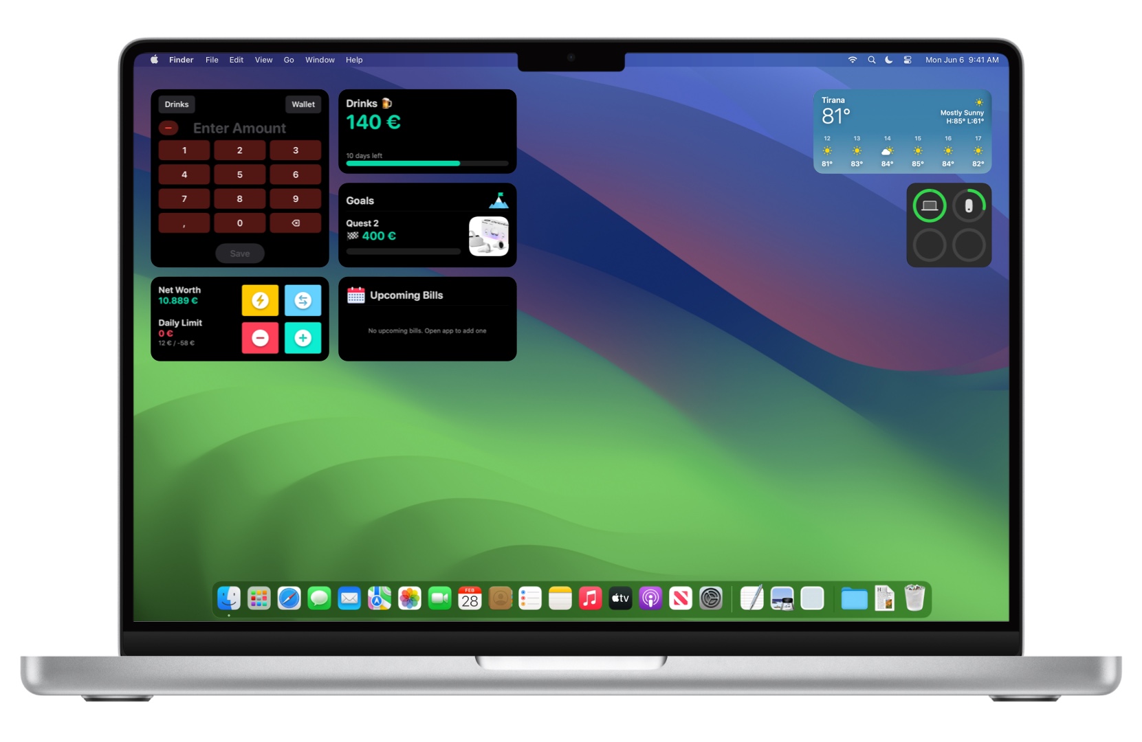 Cryptocurrency in your macOS menu bar