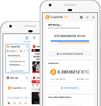 CryptoTab Browser Mobile APK + Mod for Android.