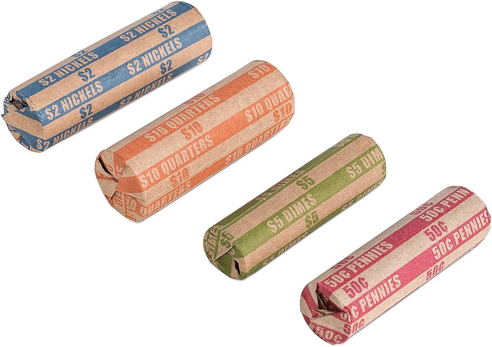 Coin Rolls and Security Bags - The Purple Penny