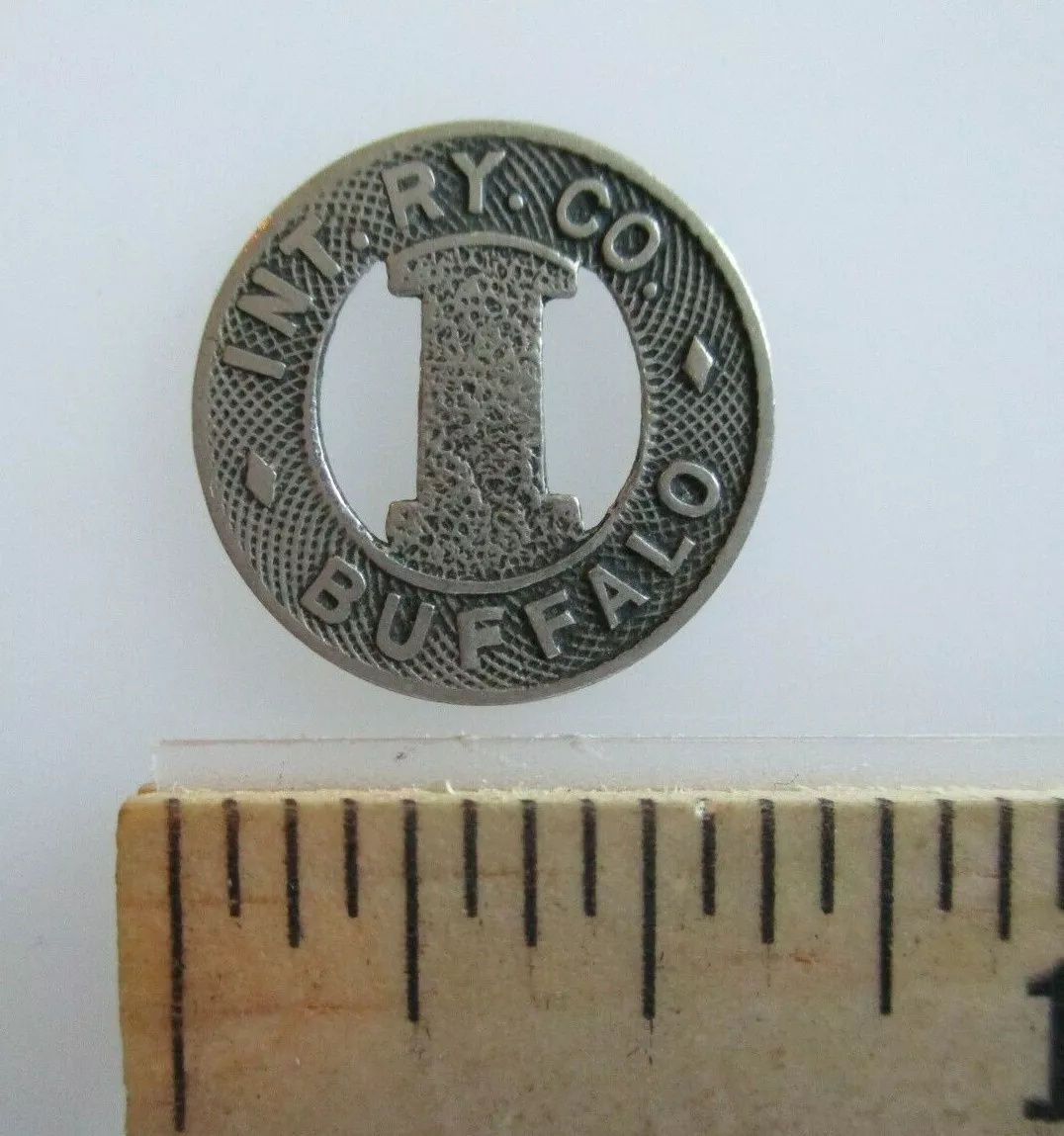 International Railway Company, Buffalo, NY Token 16mm Non Magnetic Alloy ()