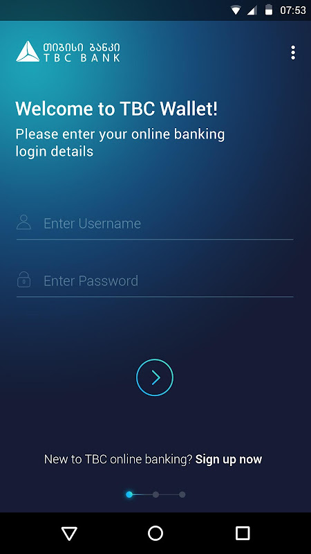 CREATE YOUR TBC WALLET/ACCOUNT