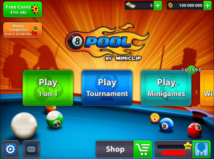 8 Ball Pool Shop