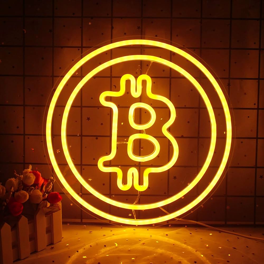 Hodl Light - Bitcoin LED Sign