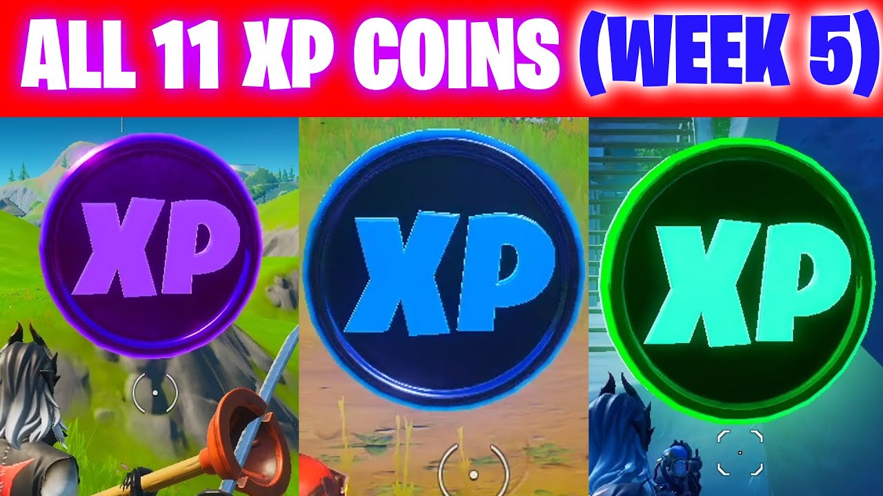 Where to find all the XP coins in Fortnite Chapter 2, season 5, week 14 - Dot Esports