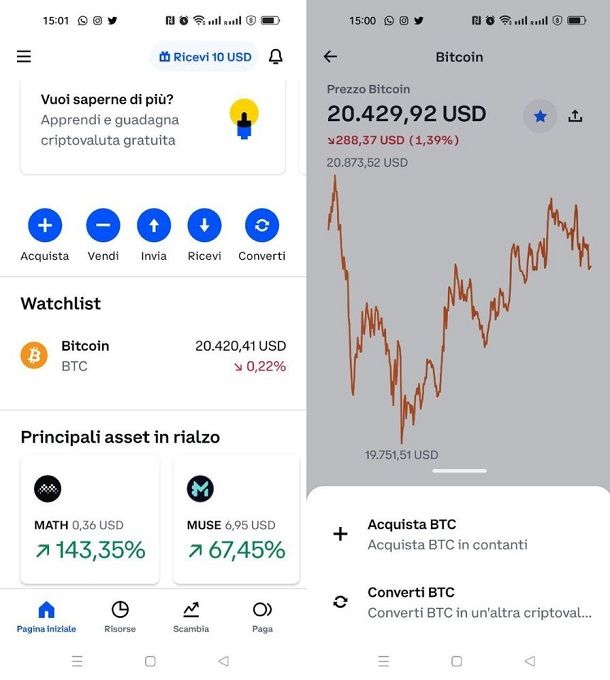 Converti Satoshi in EUR Euro e EUR in Satoshi