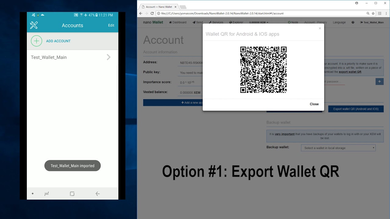 Tutorial for desktop wallet - Tech Support - NEM Forum