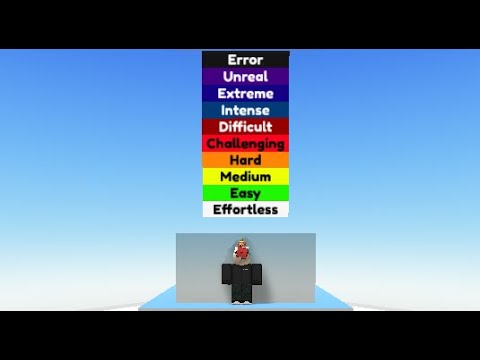 Daily Difficulty Chart Obby - Roblox