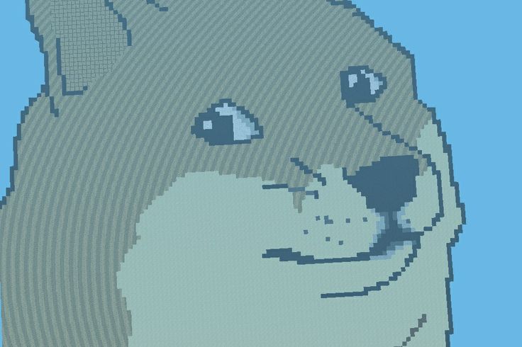 Doge Meme Face Text Art For Facebook | Cool ASCII Text Art 4 U