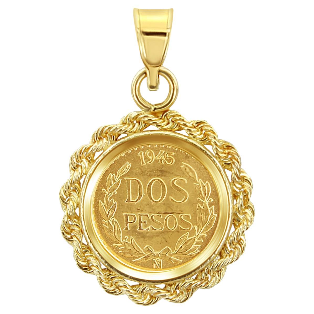 Dos Pesos 22 Karat Gold Coin | Roath's Pawn