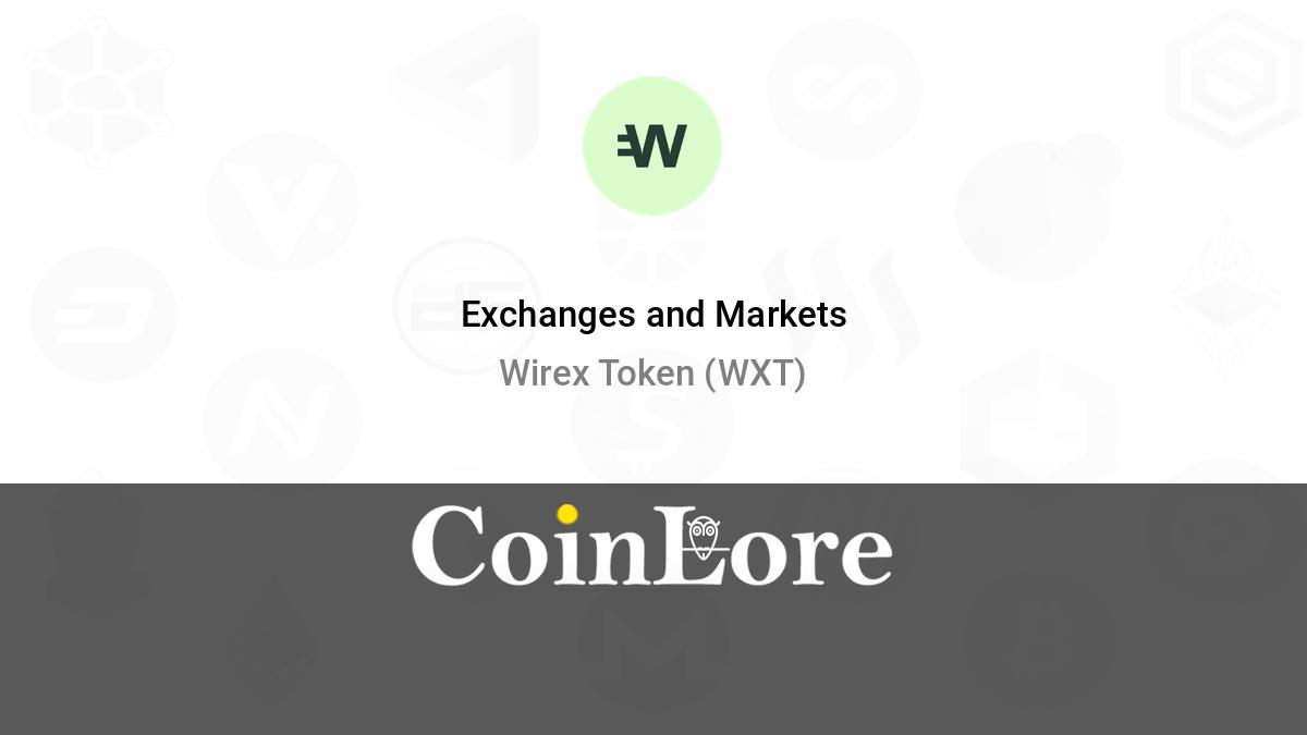 Wirex Price | WXT Price index, Live chart & Market cap | OKX