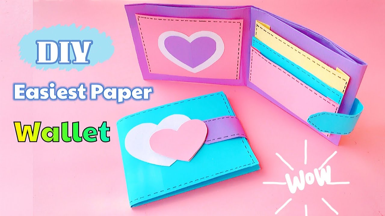 How to Make a simple origami paper wallet for beginners « Origami :: WonderHowTo