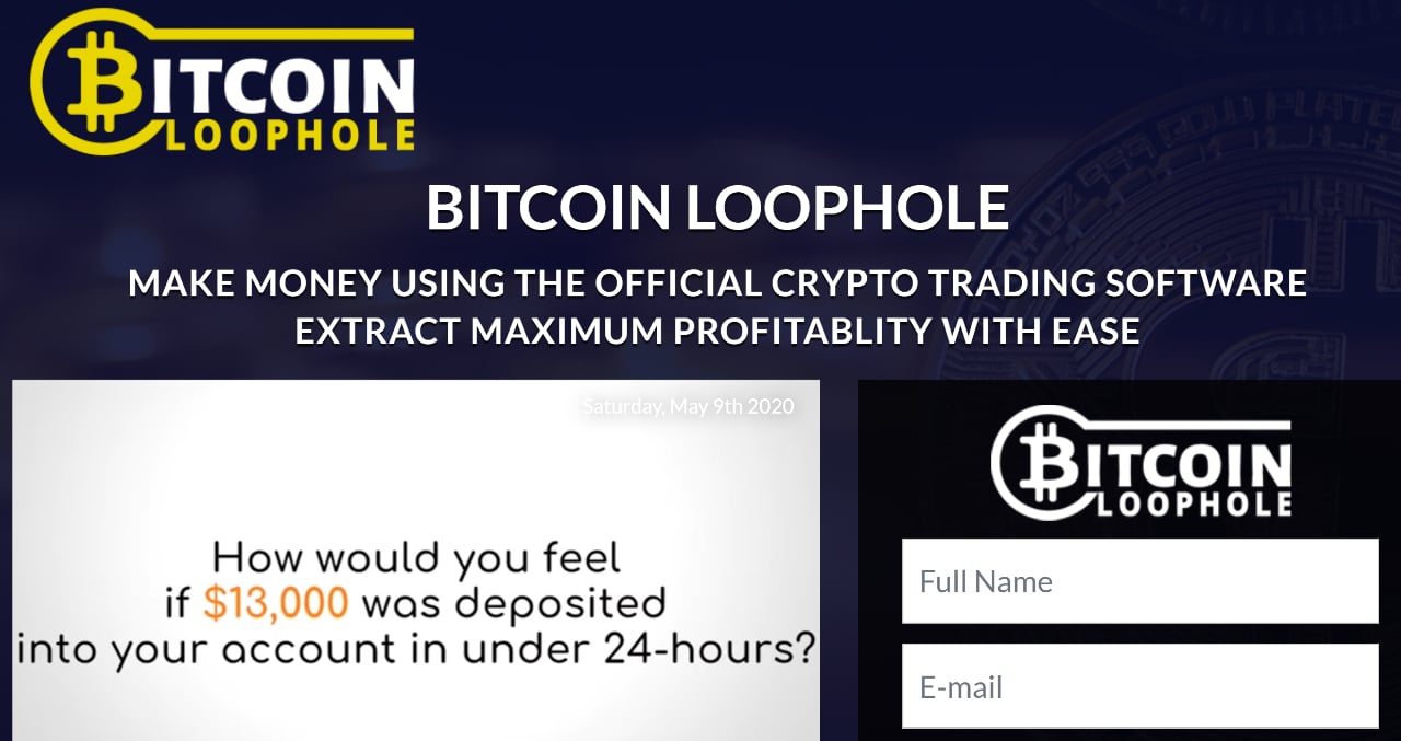 Bitcoin Loophole Review Is It Legit Or A Scam?