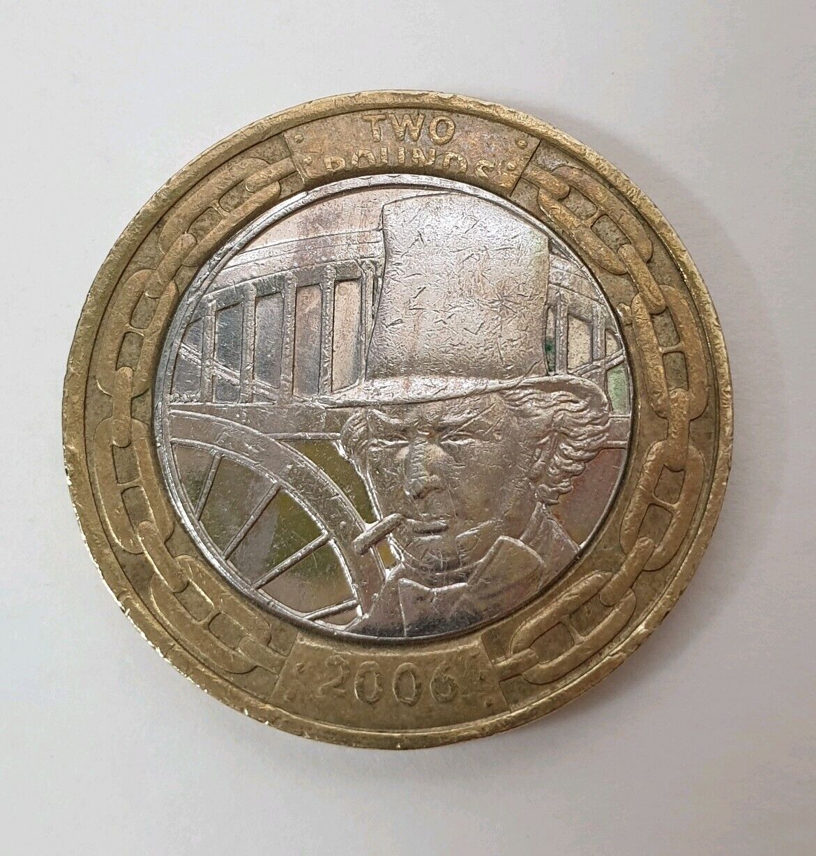 Isambard Kingdom Brunel Engineer £2 Coin