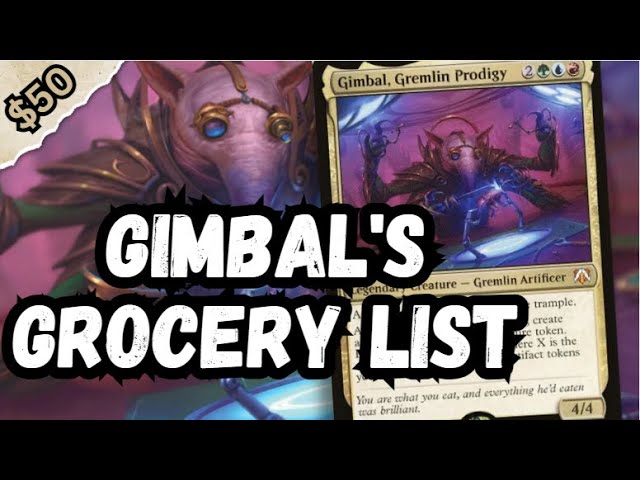 Gimbal, Gremlin Prodigy (foil) - March of the Machine Commander | Bazaar of Magic