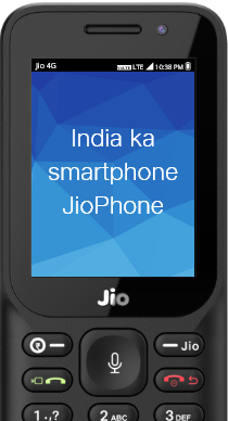 Black Jio Phone, Memory Size: 4GB at Rs /piece in Kanpur | ID: 