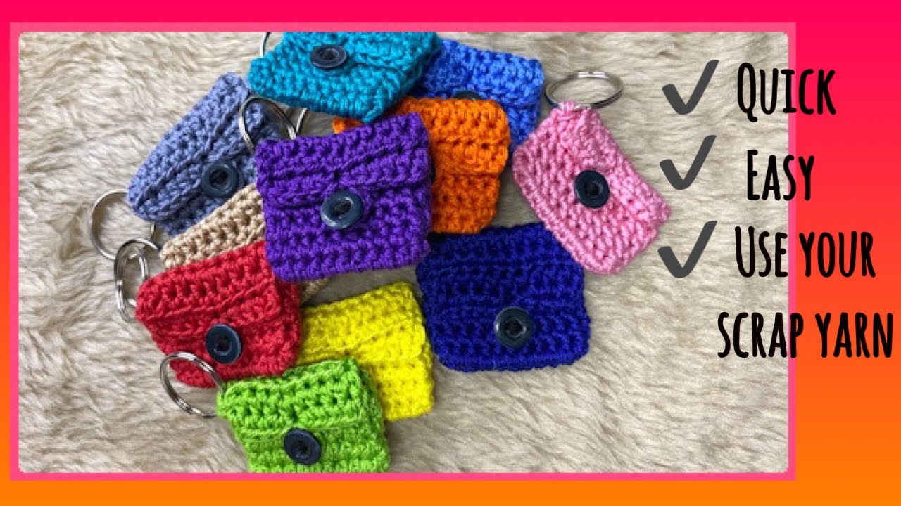 20 Free Crochet Coin Purse Patterns - Crochet Scout