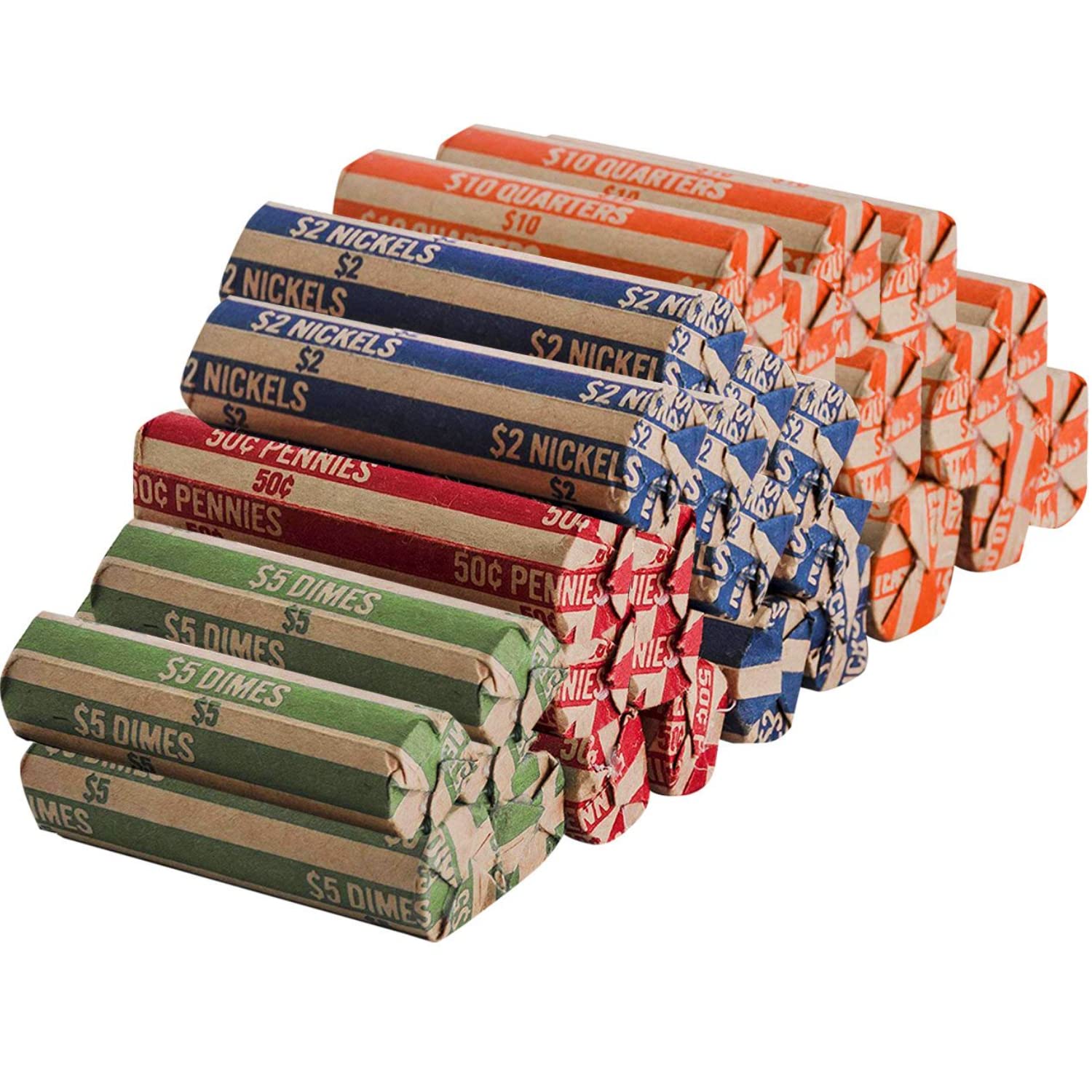 Buy 2 Euro Commemorative Coin Rolls (2 Euro X25)