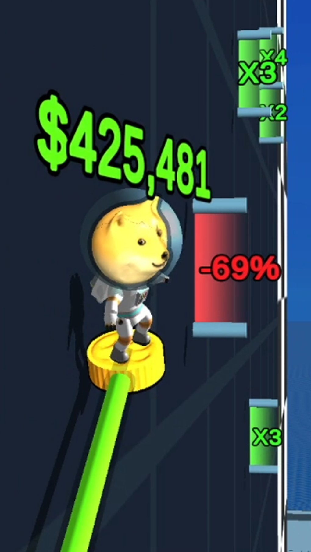 Play Dogecoin Yolo 3D Online for Free | crazy games