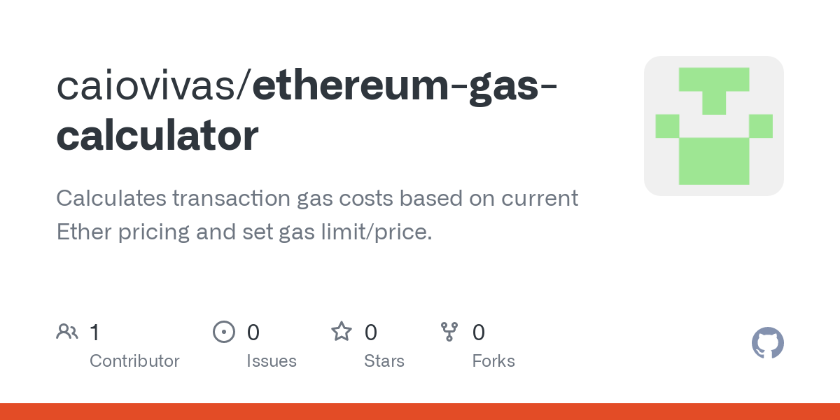Ethereum Gas Price Calculator Supplied Free By RareSkills
