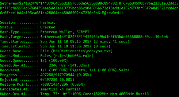 How to Lose Your Bitcoins: Part 2 (Cracking Bitcoin Core cryptolove.fun Files) :: cryptolove.fun