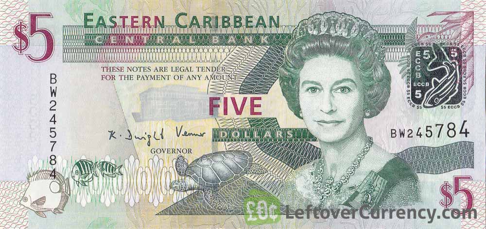 1 XCD to USD - East Caribbean Dollars to US Dollars Exchange Rate